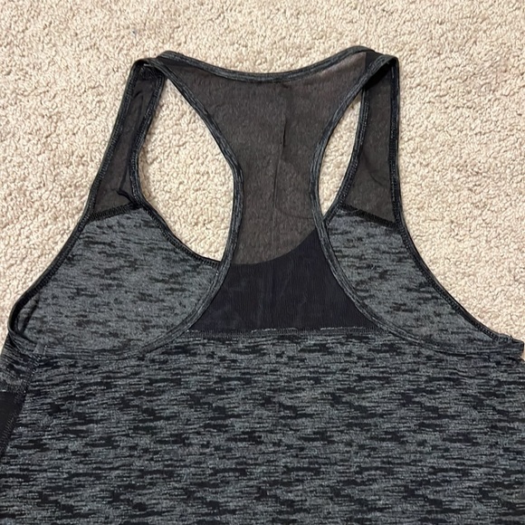 Express Core Performance Grey w/ Mesh Tank Top - Size Small - Picture 4 of 5